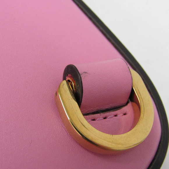 Gucci Bamboo 702106 Women's Leather Backpack,Handbag,Shoulder Bag Pink - Picture 12 of 16